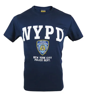 £24.99 • Buy Officially Licensed NYPD Printed T-Shirt. New York Police Hologram Tag UK Seller