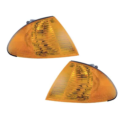 Parking Corner Signal Lights Pair Set For 99-01 BMW 3 Series E46 Sedan • $29