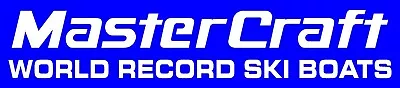 MasterCraft World Record Ski Boats Decal #1 • $19.95