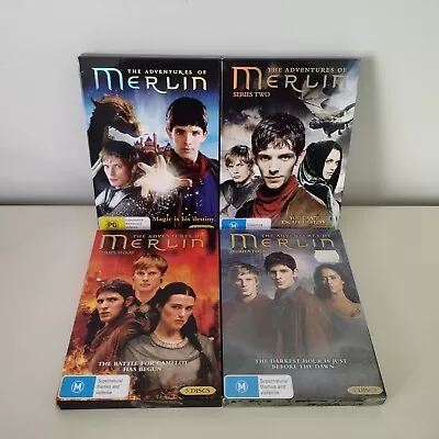 The Adventures Of Merlin Season 1 - 4 DVD  Region 4 Fantasy TV Drama Series  • $13.03