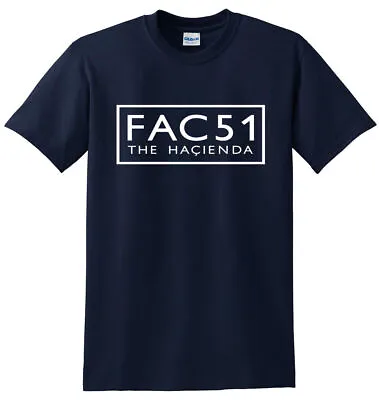Fac 51 T-shirt Rave Hacienda Factory Records Dance Music Joy Happy Mondays Rose  • $12.43
