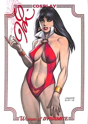 Cosplay Woman Of Dynamite Trading Cards Autograph Card Joseph Michael Linsner • $15