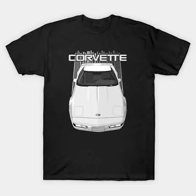 Corvette C4-white - Corvette - T-Shirt • $9.99