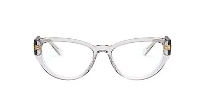 VERSACE VE3280B 593 Transparent Grey Demo Lens 53 Mm Women's Eyeglasses • $138.47