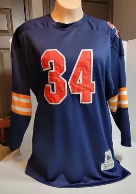 Mitchell & Ness 1975 Throwback Walter Payton Heavy Knit Long Sleeve Jersey Bears • $220