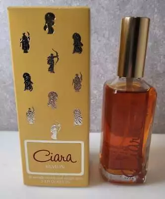 Vtg Original 1970s Formula Charles Revson Ciara 2.3 Oz Cologne 80% Concentrate • $22.85