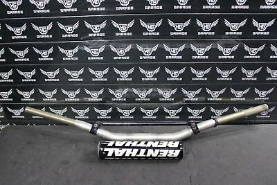 2003 Honda Cr250r Renthal Twinwall Fat Bar 1 1/8 Handlebars Bars Grips Steering  • $89.99