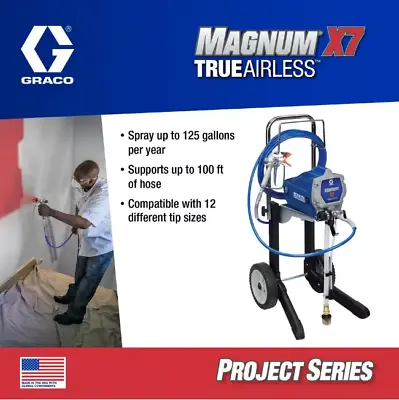 New Graco Magnum X7 Airless Paint Sprayer - 262805 • $363.96