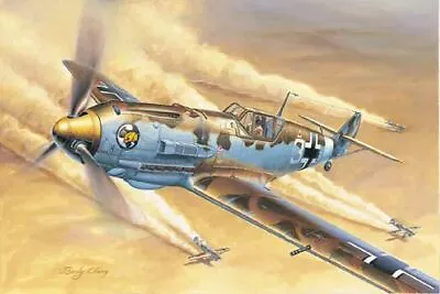 1/32 Trumpeter Messerschmitt Bf 109E-4/Trop • $35.46