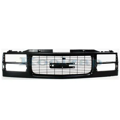 $247.95 • Buy For 94-00 C/K Series Pickup Truck 94-99 Yukon Front Grille Grill Assy Black Q