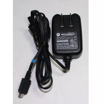 MOTOROLA OEM Mini USB HOME TRAVEL CHARGER WALL AC POWER ADAPTER SPN5185B • $6.99