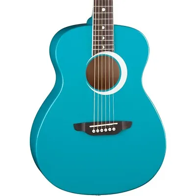Luna Aurora Borealis 3/4 Size Acoustic Guitar Teal Sparkle • $189