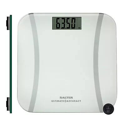 Salter Digital Bathroom Scale New Ultimate Accuracy (Damaged Packaging) • £16.99