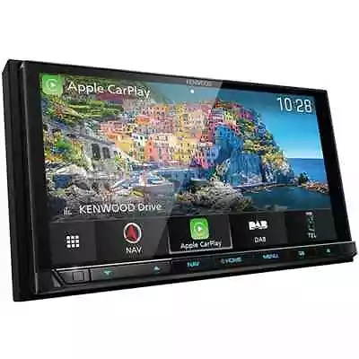 Kenwood DNX9190DABS - 6.8” HD GPS CarPlay Android Bluetooth DAB Stereo • £1169.99