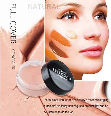 Skin Scar Tattoo Cover Birthmark Concealer Waterproof Spot Hide Makeup Cream US+ • $2.16