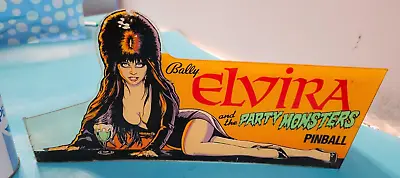 Elvira And The Party Monsters Pinball Promotional Topper Bally • $129.95