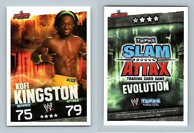 £0.99 • Buy Kofi Kingston - WWE Slam Attax Evolution 2009 Topps TCG Card
