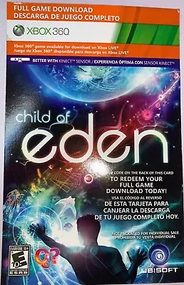 Child Of Eden Xbox 360 Download Code New.  • $5