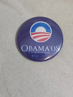 Barack Obama Pin Back Presidential Campaign Button 2008 08 President Badge • $9.99