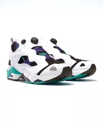 Reebok Instapump Fury 95  Sneakers Shoes GX9431 White Purple Size 4-12 • $336.49