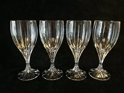 4 Mikasa BERKELEY Water Goblets 7 1/4  • $60