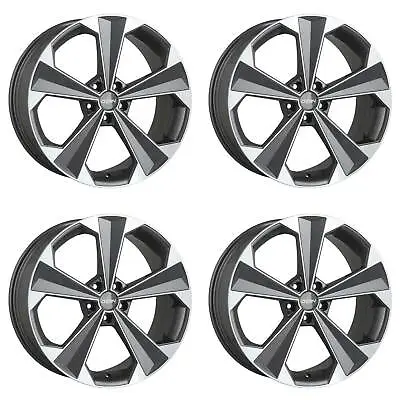 4 Alloy Wheels Oxigin 22 OXRS 85x19 ET35 5x1143 TITANP For Mazda 3 6 CX-5 RX-8 • $2465.95