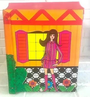 Vintage 1968 Barbie Family House By Mattel #1066 With Original Furniture  • $9.99