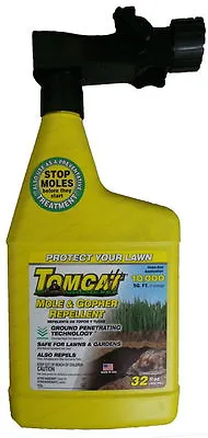 Tomcat Mole And Gopher Repellent - 32 Oz. Ready-To-Spray • $19.95