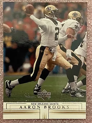 2001 Upper Deck #103 Aaron Brooks New Orleans Saints • $0.99