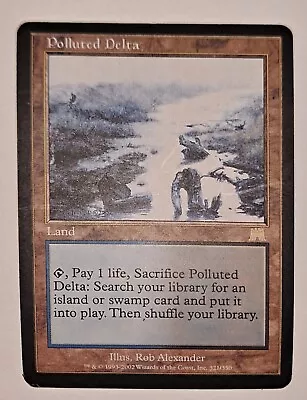 Magic The Gathering Onslaught Polluted Delta • $80