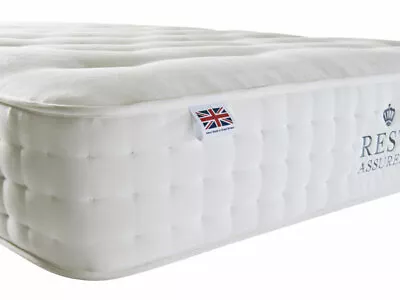 £455.63 • Buy 4ft6 Double Rest Assured Northington Natural Pocket 2000 Mattress