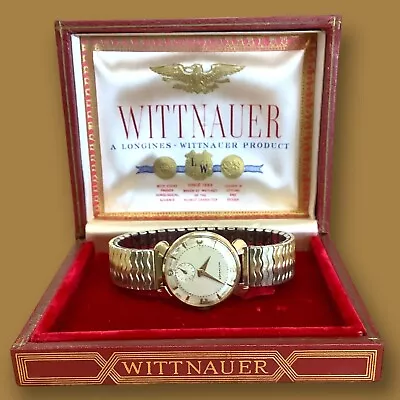 Wittnauer Wrist Watch Vintage 14k Gold Revue • $650