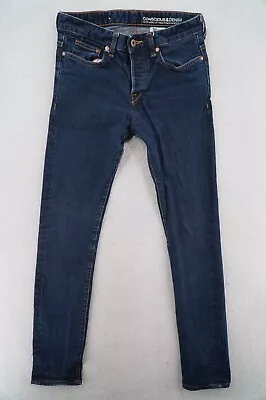 H&M Jeans Mens Size 30 X 32 Act 28 X29  Blue Skinny Low Rise Slim Stretch Denim • $9.95