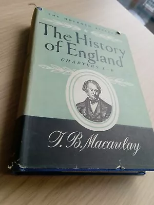 £4.99 • Buy The History Of England Chapters I - V By TB Macaulay 1949