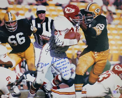 Dave Robinson & Mike Garrett Signed 16x20 Photo Super Bowl 1 Beckett BAS 33416 • $169.99