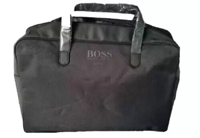 £34.99 • Buy HUGO BOSS Black Duffle Weekend Travel Gym Men's Sports Bag New Sealed