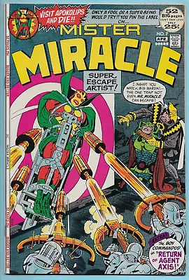 Mister Miracle #7 (1972) First Appearance Kanto Barda Cover + S&K Boy Commandos • $10.99