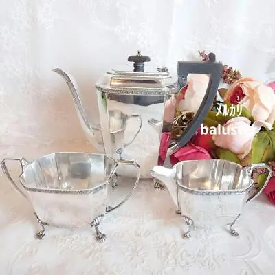 Mappin Webb Silver Teapot Set Pot Antique • $280.50