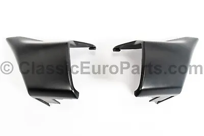 Euro Early Rear Chrome Bumper Corner Trim Set L+R For BMW E30 Mtech1 Convertible • $479