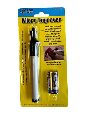 Micro Engraver Tool For Metal Jewelry Wood Glass Ceramics Cordless NEW • $13.62