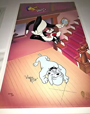 Warner Bros Cel Sylvester Tweety The Last Claw Signed Virgil Ross Artist Proof • $1396.50