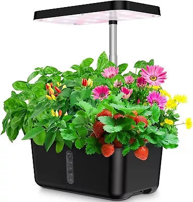 8 Pods Indoor Herb Garden Kit Hydroponic Growing System For Plants Fruit Growing • $20
