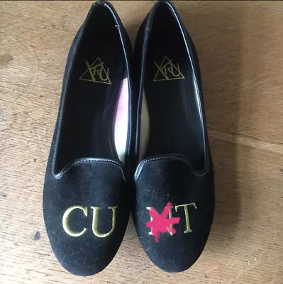 Y.R.U  Black Statement Shoes – Rare – Size 40/Size 7– Fits Me Size 6 – C.2013 • £15