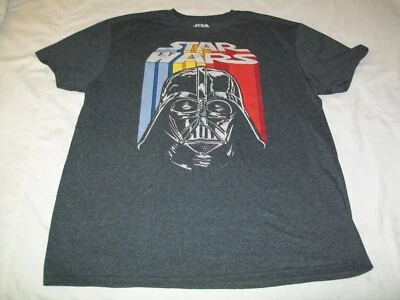 $10.77 • Buy Star Wars Darth Vader Short Sleeve Solid Gray Graphic T-Shirt - Men Large