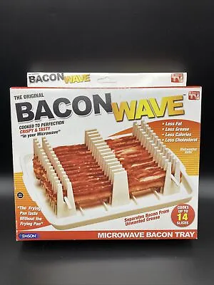 The Original Bacon Wave Microwave Bacon Tray As Seen On TV • $34