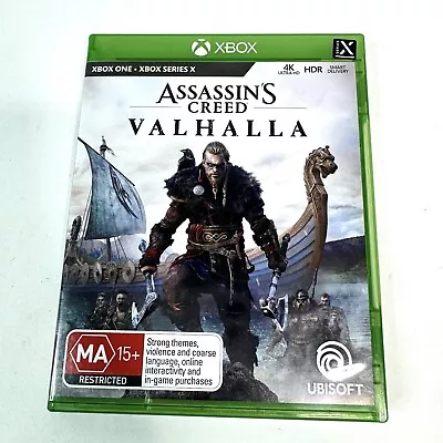 Assassins Creed Valhalla Game Microsoft Xbox One Xbox Series X Video Game • $27