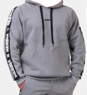 UK 2XL. Genuine Mr Olympia Nebbia Unlock The Champion Hoodie 194. Grey. New+tags • £87.75