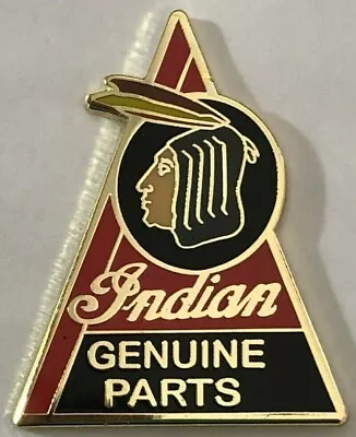 Indian Motocycle/Motorcycle Genuine Parts Lapel/hat Pin Badge            B020415 • $10.59