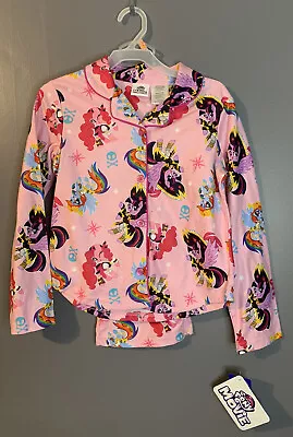 My Little Pony The Movie 2 Piece Pajama Set Girls Sleepwear Sz (7-8) Youth Nwt • $21