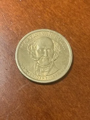 Rare Gold Martin Van Buren One Dollar Coin | Mint Condition 1837-1841 (2008) • $1600